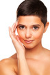 Perfect Beauty - Young Woman With Short Hair