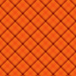 Orange  Plaid Fabric Background