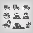 Delivery. Vector illustration