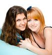 two young beautiful girls