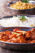 indisches Chicken Tikka Masala mit Reis