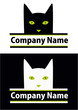 Cat logo vector