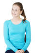 Photo: Portrait of happy beautiful woman Portrait of happy beautiful woman