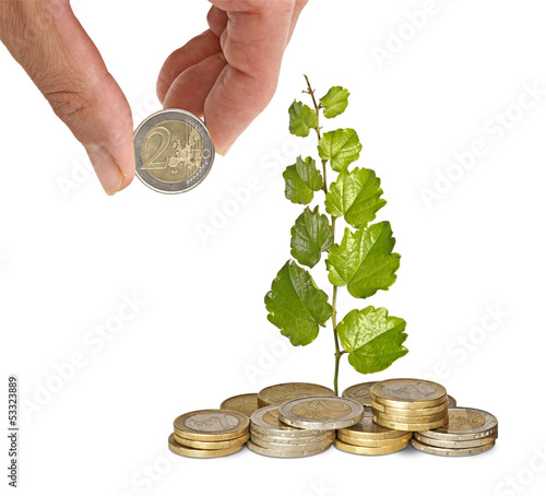 Photo: Investment to green business Investment to green business