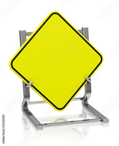Illustration: Das Straßenschild Das Straßenschild