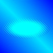 Abstract blue background with circles and dots