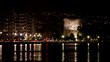 White Tower of Thessaloniki at Night -Timelapse HD Video