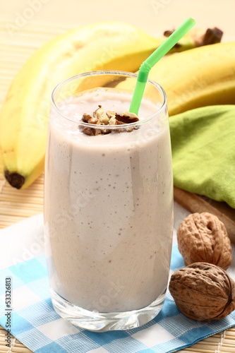 Photo: Frullato di banane Frullato di banane