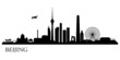 Beijing city skyline