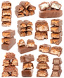 Foto: Collection of chocolate bars Collection of chocolate bars