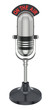 Ilustración: Retro microphone Retro microphone
