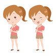 女の子/考える