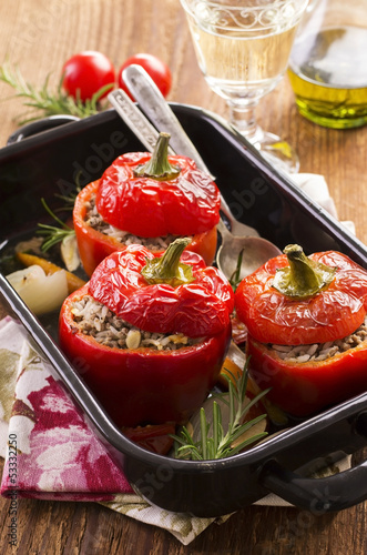 Photo: paprika gefüllt paprika gefüllt