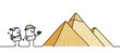 tourists & Pyramids