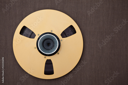 Photo: Professional audio metal reel Professional audio metal reel