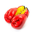 Red boxing glove