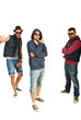 Group of three hip hop dancers