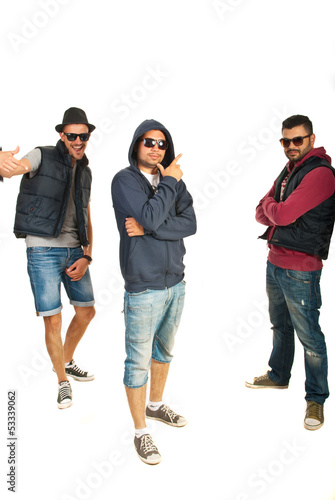 Photo: Group of three hip hop dancers Group of three hip hop dancers