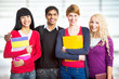 Photo: Group of happy students Group of happy students