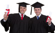 Two graduates