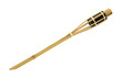 Tiki torch on white background.