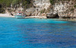 Blaue Lagune in den Ionischen Inseln in Griechenland - Meer