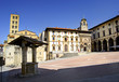Piazza Grande di Arezzo, Toscana, Italia