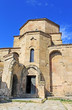 Foto: Entrance to famous Jvari church near Tbilisi in Georgia Entrance to famous Jvari church near Tbilisi in Georgia