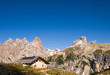 Berghütte - Lange Alpe - Dolomiten - Alpen