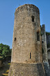 medieval castle of Villandraut in Gironde