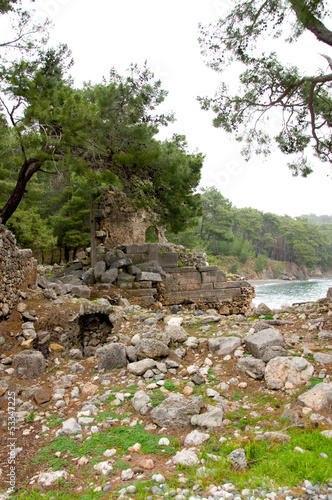 Photo: Ruinenstadt Phaselis bei Kemer - Türkei Ruinenstadt Phaselis bei Kemer - Türkei
