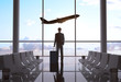 businessman in airport