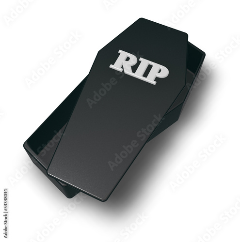 Illustration: rest in peace rest in peace