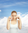 woman thinking