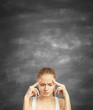 girl thinking