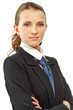 Portrait of a happy young business woman