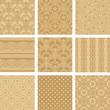 Vector: Set of vector paper for scrapbook Set of vector paper for scrapbook