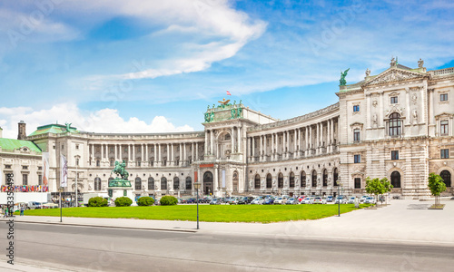 Photo: Hofburg Palace with Heldenplatz in Vienna, Austria Hofburg Palace with Heldenplatz in Vienna, Austria