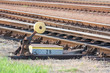 Switch on railroad track
