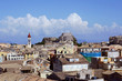 Old town on the island of Corfu, Greece.