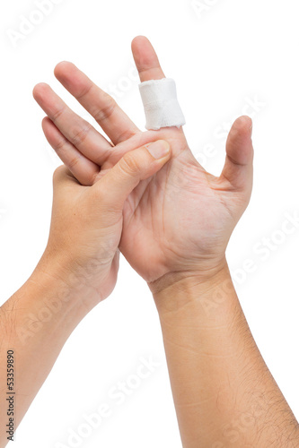 Photo: Finger suffer Finger suffer