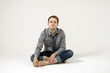 Man relaxing in the office