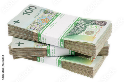 Photo: Bills Money Polish Zloty Bills Money Polish Zloty