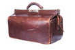 Brown vintage valise