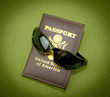 Passport And Sunglasses
