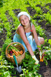 Gardening girl