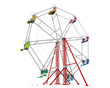 Colorful Ferris Wheel