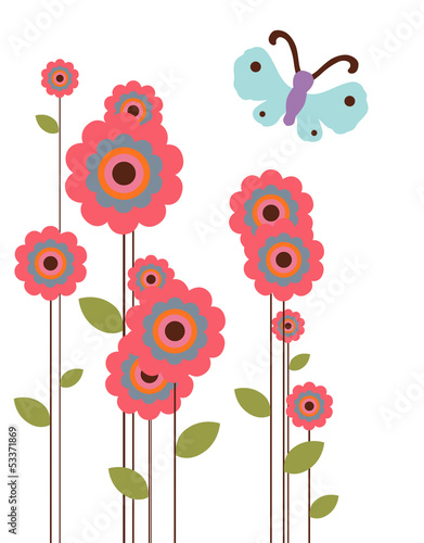 Illustration: Flower Garden Flower Garden