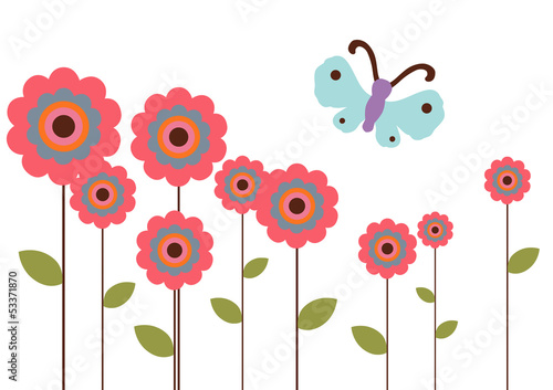 Illustration: Flower Garden Flower Garden