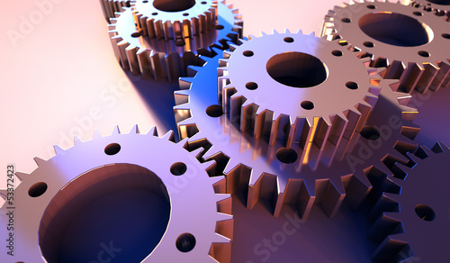 Photo: Gear wheels Gear wheels